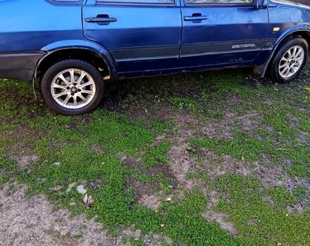 Синий ВАЗ 21099, объемом двигателя 1.5 л и пробегом 0 тыс. км за 1500 $, фото 1 на Automoto.ua