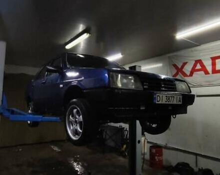 Синій ВАЗ 21099, об'ємом двигуна 1.6 л та пробігом 240 тис. км за 1800 $, фото 1 на Automoto.ua
