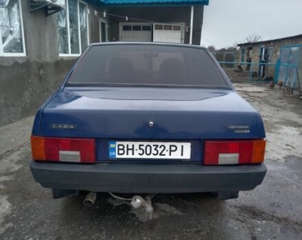 Синий ВАЗ 21099, объемом двигателя 1.5 л и пробегом 2 тыс. км за 1801 $, фото 1 на Automoto.ua