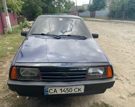 Синий ВАЗ 21099, объемом двигателя 1.5 л и пробегом 221 тыс. км за 1300 $, фото 1 на Automoto.ua