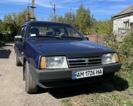 Синій ВАЗ 21099, об'ємом двигуна 1.5 л та пробігом 164 тис. км за 1456 $, фото 1 на Automoto.ua