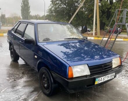 Синий ВАЗ 21099, объемом двигателя 0 л и пробегом 270 тыс. км за 900 $, фото 1 на Automoto.ua