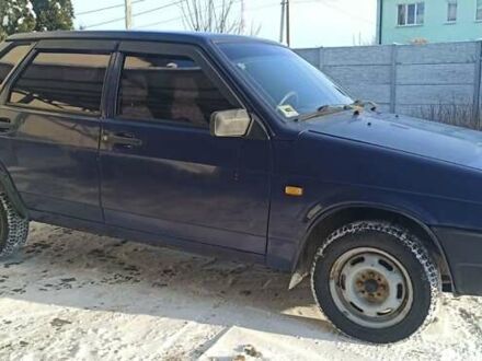 Синий ВАЗ 21099, объемом двигателя 1.5 л и пробегом 112 тыс. км за 1999 $, фото 1 на Automoto.ua
