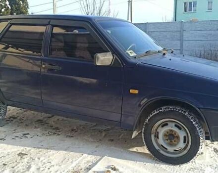 Синій ВАЗ 21099, об'ємом двигуна 1.5 л та пробігом 112 тис. км за 1999 $, фото 1 на Automoto.ua