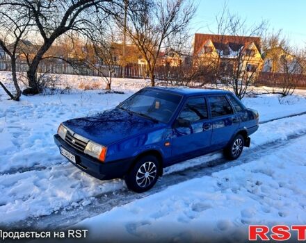Синий ВАЗ 21099, объемом двигателя 1.5 л и пробегом 179 тыс. км за 2250 $, фото 1 на Automoto.ua