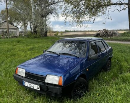 Синій ВАЗ 21099, об'ємом двигуна 1.5 л та пробігом 220 тис. км за 1455 $, фото 1 на Automoto.ua