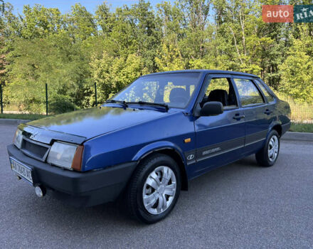 Синій ВАЗ 21099, об'ємом двигуна 1.5 л та пробігом 320 тис. км за 1100 $, фото 1 на Automoto.ua