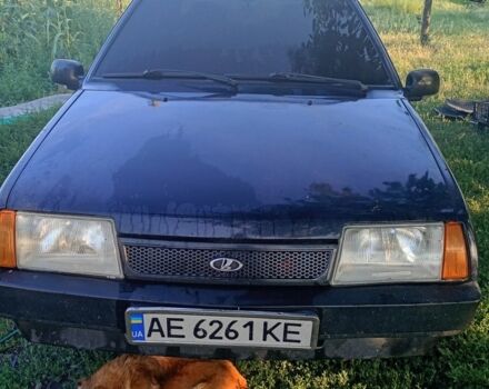 Синий ВАЗ 21099, объемом двигателя 1.5 л и пробегом 281 тыс. км за 1122 $, фото 1 на Automoto.ua