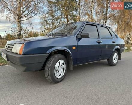 Синій ВАЗ 21099, об'ємом двигуна 1.5 л та пробігом 300 тис. км за 1700 $, фото 1 на Automoto.ua
