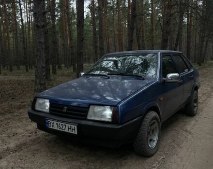 Синій ВАЗ 21099, об'ємом двигуна 1.5 л та пробігом 255 тис. км за 1098 $, фото 1 на Automoto.ua
