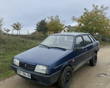 Синій ВАЗ 21099, об'ємом двигуна 1.6 л та пробігом 150 тис. км за 551 $, фото 1 на Automoto.ua
