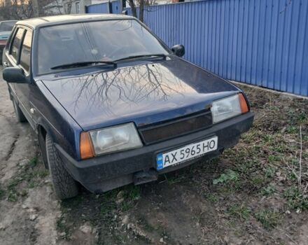 Синий ВАЗ 21099, объемом двигателя 1.5 л и пробегом 270 тыс. км за 1600 $, фото 1 на Automoto.ua