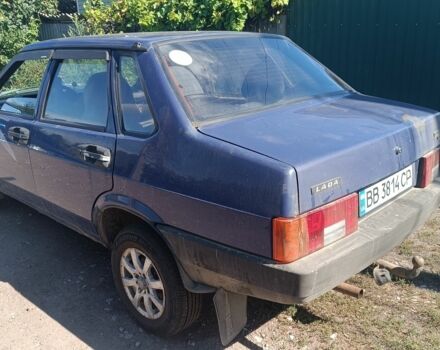 Синій ВАЗ 21099, об'ємом двигуна 1.5 л та пробігом 133 тис. км за 1098 $, фото 1 на Automoto.ua