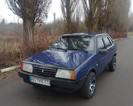 Синій ВАЗ 21099, об'ємом двигуна 5 л та пробігом 298 тис. км за 1450 $, фото 1 на Automoto.ua