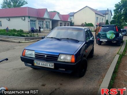 Синій ВАЗ 21099, об'ємом двигуна 1.5 л та пробігом 73 тис. км за 1450 $, фото 1 на Automoto.ua