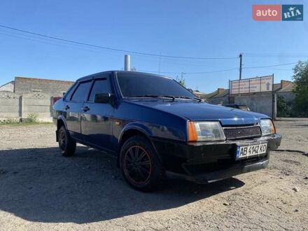 Синій ВАЗ 21099, об'ємом двигуна 1.5 л та пробігом 160 тис. км за 1400 $, фото 1 на Automoto.ua