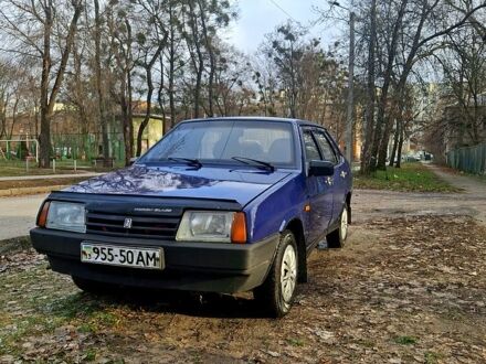 Синій ВАЗ 21099, об'ємом двигуна 1.5 л та пробігом 155 тис. км за 800 $, фото 1 на Automoto.ua