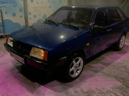 Синий ВАЗ 21099, объемом двигателя 1.5 л и пробегом 300 тыс. км за 1200 $, фото 1 на Automoto.ua