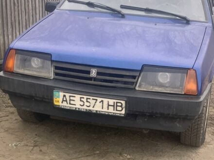 Синий ВАЗ 21099, объемом двигателя 1.5 л и пробегом 340 тыс. км за 1092 $, фото 1 на Automoto.ua
