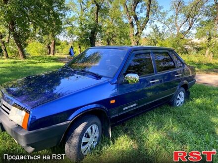 Синій ВАЗ 21099, об'ємом двигуна 1.5 л та пробігом 110 тис. км за 2500 $, фото 1 на Automoto.ua