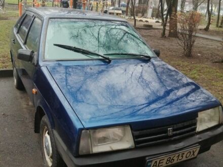Синій ВАЗ 21099, об'ємом двигуна 1.5 л та пробігом 191 тис. км за 1002 $, фото 1 на Automoto.ua