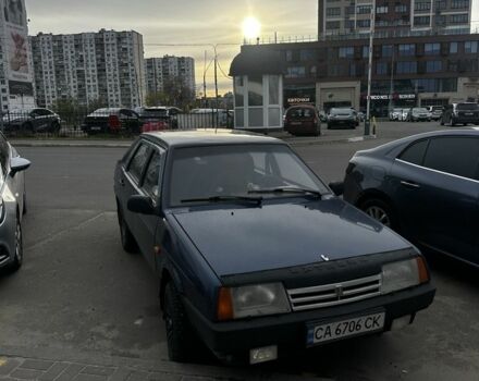 Синий ВАЗ 21099, объемом двигателя 1.5 л и пробегом 3 тыс. км за 900 $, фото 1 на Automoto.ua
