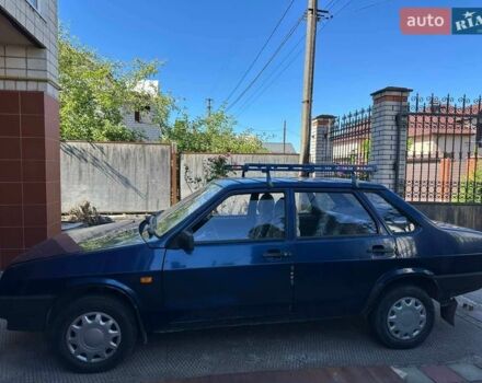 Синій ВАЗ 21099, об'ємом двигуна 1.5 л та пробігом 108 тис. км за 1900 $, фото 1 на Automoto.ua