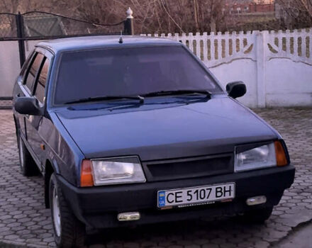 Синий ВАЗ 21099, объемом двигателя 1.6 л и пробегом 250 тыс. км за 900 $, фото 1 на Automoto.ua