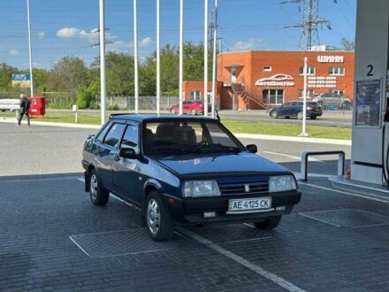 ВАЗ 21099 2004 в Днепре (Днепропетровске) на Automoto.ua Синий ВАЗ 21099, объемом двигателя 1.5 л и пробегом 192 тыс. км за 1800 $, фото 1 на Automoto.ua