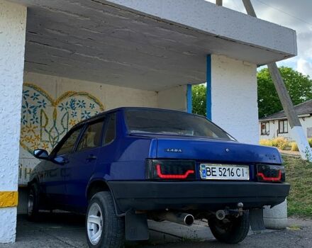 Синій ВАЗ 21099, об'ємом двигуна 1.5 л та пробігом 300 тис. км за 1700 $, фото 1 на Automoto.ua