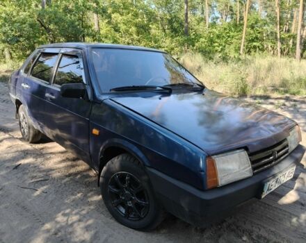 Синій ВАЗ 21099, об'ємом двигуна 1.5 л та пробігом 111 тис. км за 1008 $, фото 1 на Automoto.ua