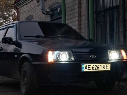 Синий ВАЗ 21099, объемом двигателя 1.5 л и пробегом 250 тыс. км за 1400 $, фото 1 на Automoto.ua