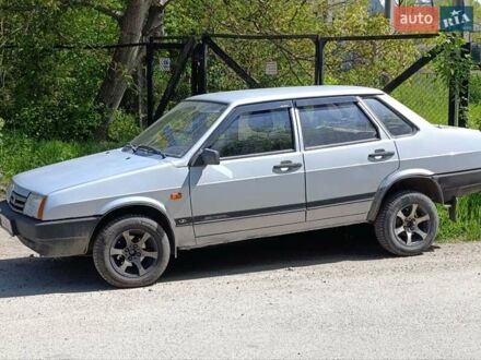 Синий ВАЗ 21099, объемом двигателя 1.5 л и пробегом 160 тыс. км за 1300 $, фото 1 на Automoto.ua