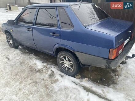 Синій ВАЗ 21099, об'ємом двигуна 1.5 л та пробігом 190 тис. км за 1700 $, фото 1 на Automoto.ua