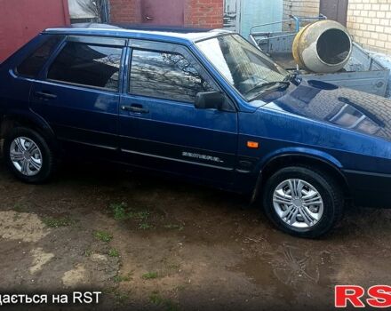 Синий ВАЗ 21099, объемом двигателя 1.5 л и пробегом 205 тыс. км за 2100 $, фото 1 на Automoto.ua