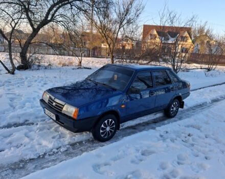 Синий ВАЗ 21099, объемом двигателя 1.5 л и пробегом 179 тыс. км за 2250 $, фото 1 на Automoto.ua