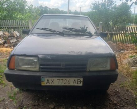 Синий ВАЗ 21099, объемом двигателя 1.5 л и пробегом 150 тыс. км за 631 $, фото 1 на Automoto.ua