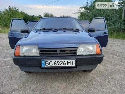 ВАЗ 21099 2004 у Львові на Automoto.ua Синій ВАЗ 21099, об'ємом двигуна 1.5 л та пробігом 260 тис. км за 1800 $, фото 1 на Automoto.ua