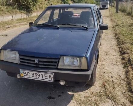 Синий ВАЗ 21099, объемом двигателя 1.5 л и пробегом 299 тыс. км за 780 $, фото 1 на Automoto.ua