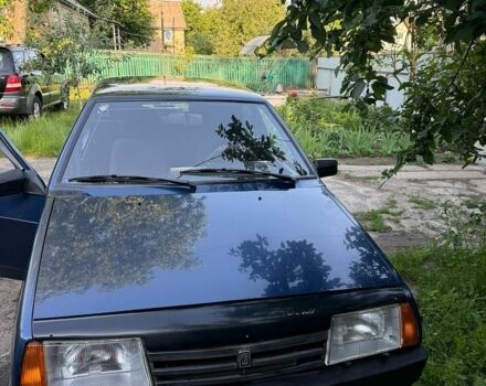 Синий ВАЗ 21099, объемом двигателя 1.5 л и пробегом 88 тыс. км за 2000 $, фото 1 на Automoto.ua