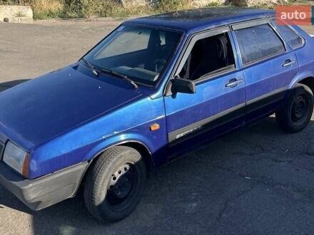 Синій ВАЗ 21099, об'ємом двигуна 1.5 л та пробігом 270 тис. км за 571 $, фото 1 на Automoto.ua
