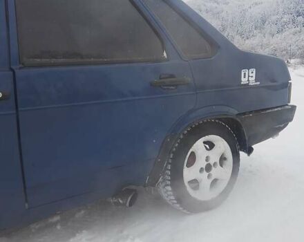 Синий ВАЗ 21099, объемом двигателя 1.5 л и пробегом 221 тыс. км за 1069 $, фото 1 на Automoto.ua