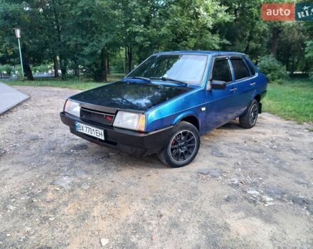 Синій ВАЗ 21099, об'ємом двигуна 1.5 л та пробігом 312 тис. км за 1350 $, фото 1 на Automoto.ua