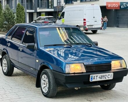 Синий ВАЗ 21099, объемом двигателя 1.5 л и пробегом 170 тыс. км за 1650 $, фото 1 на Automoto.ua
