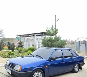 Синий ВАЗ 21099, объемом двигателя 1.5 л и пробегом 156 тыс. км за 2700 $, фото 1 на Automoto.ua