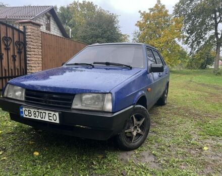 Синій ВАЗ 21099, об'ємом двигуна 1.5 л та пробігом 333 тис. км за 1200 $, фото 1 на Automoto.ua