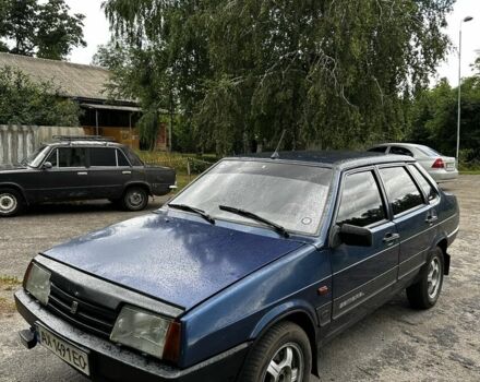 Синій ВАЗ 21099, об'ємом двигуна 1.5 л та пробігом 140 тис. км за 1500 $, фото 1 на Automoto.ua