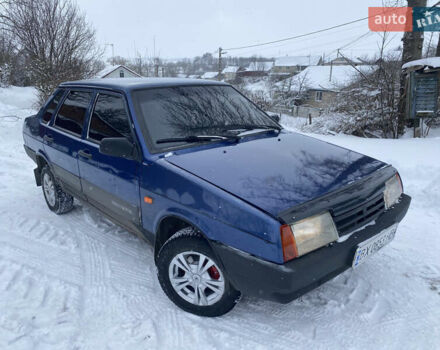 Синій ВАЗ 21099, об'ємом двигуна 1.6 л та пробігом 200 тис. км за 1499 $, фото 1 на Automoto.ua