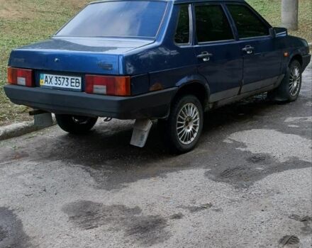Синий ВАЗ 21099, объемом двигателя 0 л и пробегом 196 тыс. км за 1000 $, фото 1 на Automoto.ua