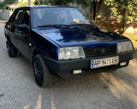 Синий ВАЗ 21099, объемом двигателя 1.5 л и пробегом 250 тыс. км за 1850 $, фото 1 на Automoto.ua